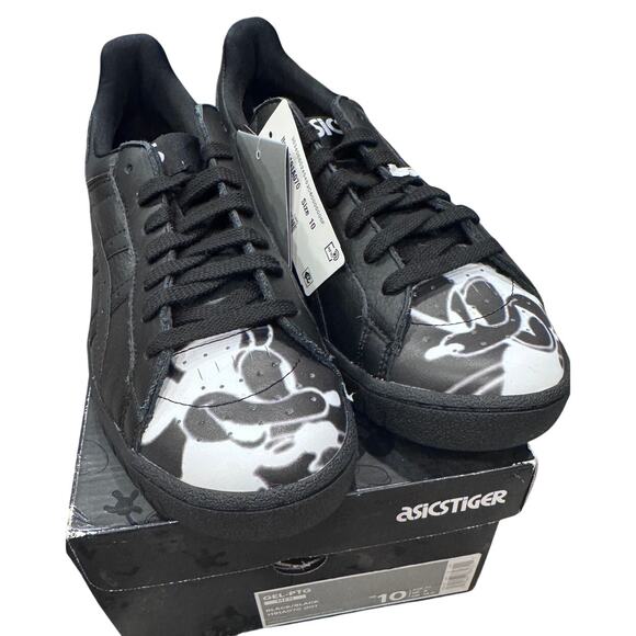 ASICS TIGER GEL-PTG 90 Years of Disney's Mickey Mouse Shoes MENS 10 Black - Picture 1 of 12